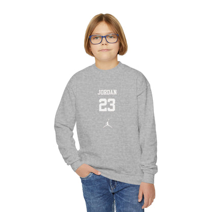 Cozy Crewneck Jordan 23 Jumpman Sweatshirt, Youth Hoodie for Basketball Athlete