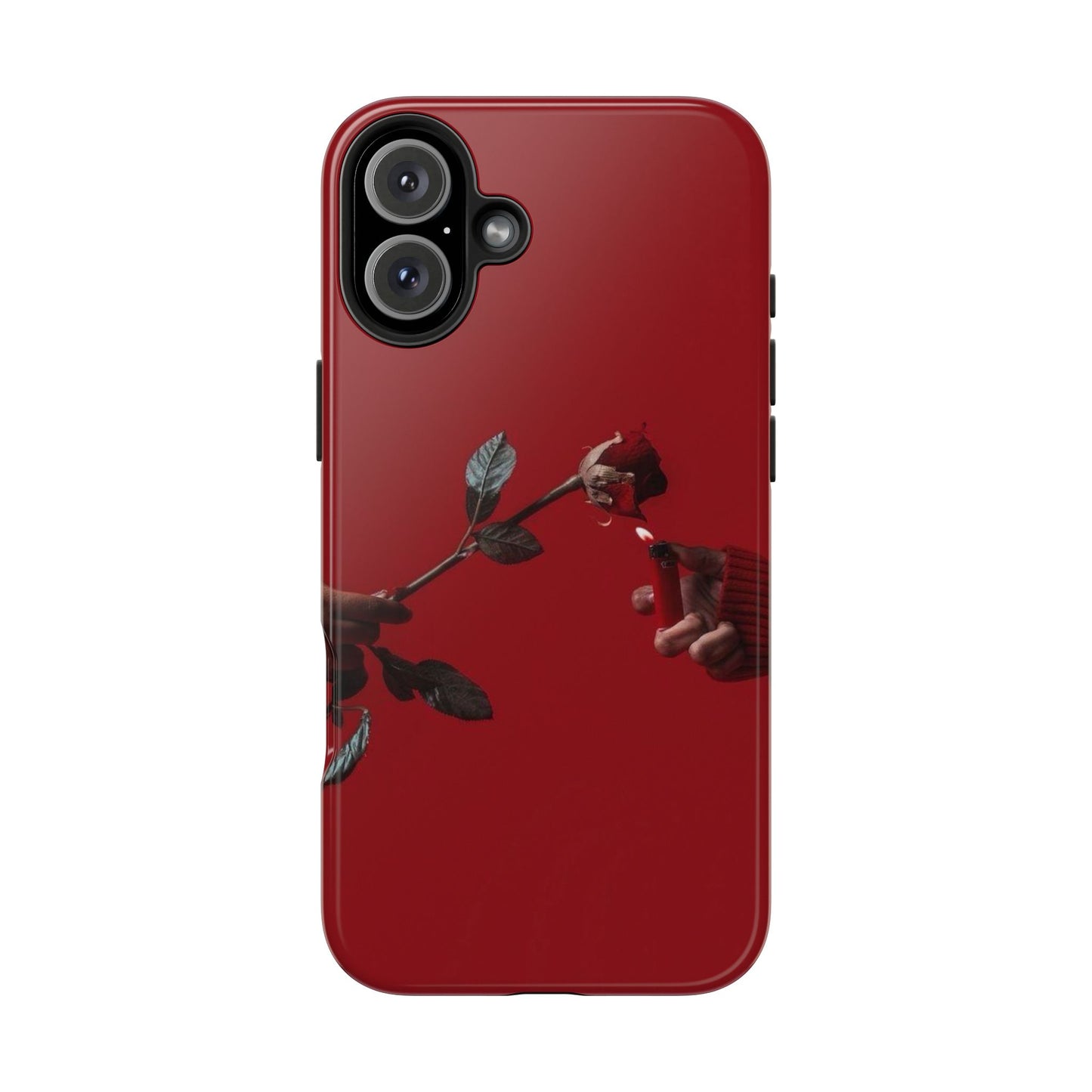 Phone Cases - Burning Roses Design Phone Case