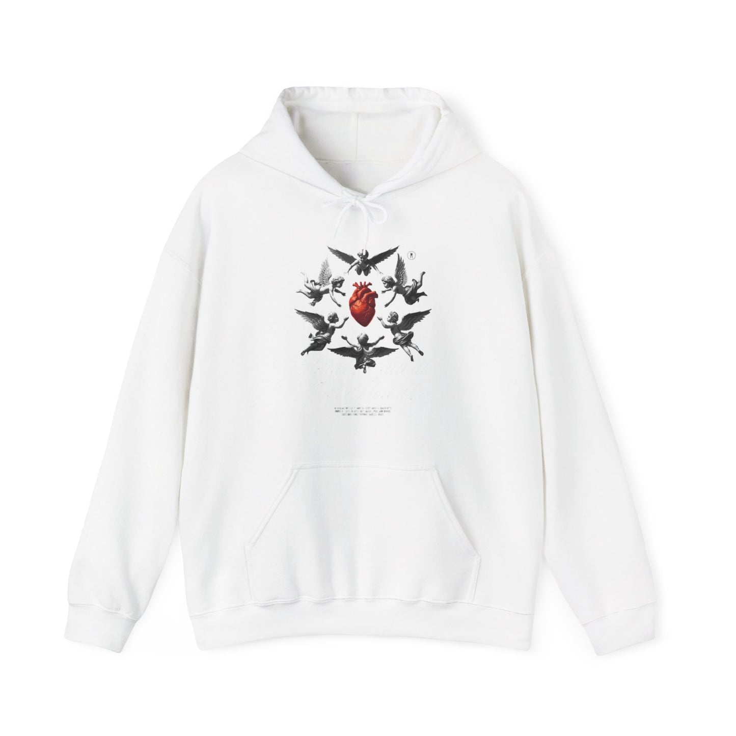 Artistic Heart Hoodie | Unisex Heavy Blend Sweatshirt