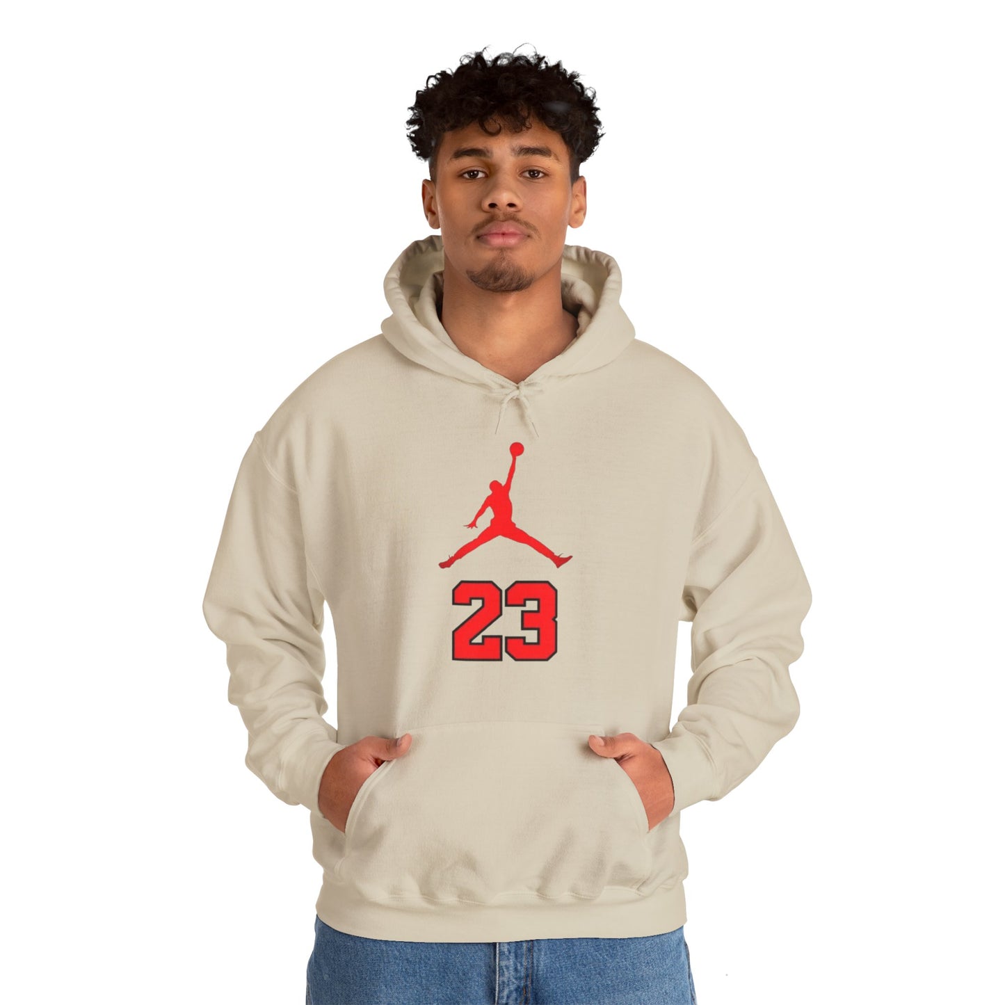 Unisex Heavy Blend™ Hooded Sweatshirt - Retro Slam Dunk 23