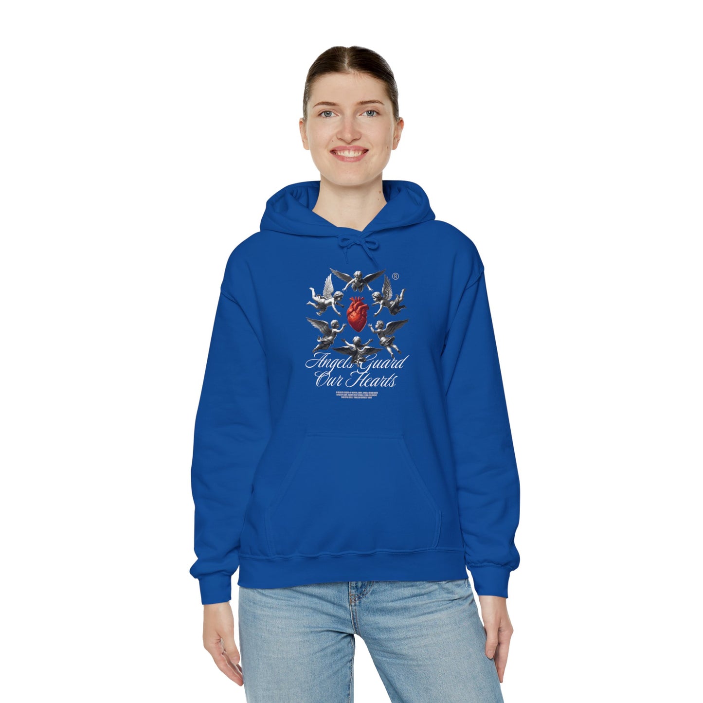 Artistic Heart Hoodie | Unisex Heavy Blend Sweatshirt