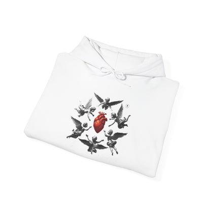 Artistic Heart Hoodie | Unisex Heavy Blend Sweatshirt