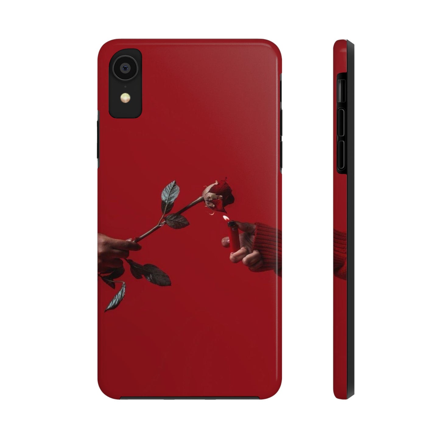 Phone Cases - Burning Roses Design Phone Case