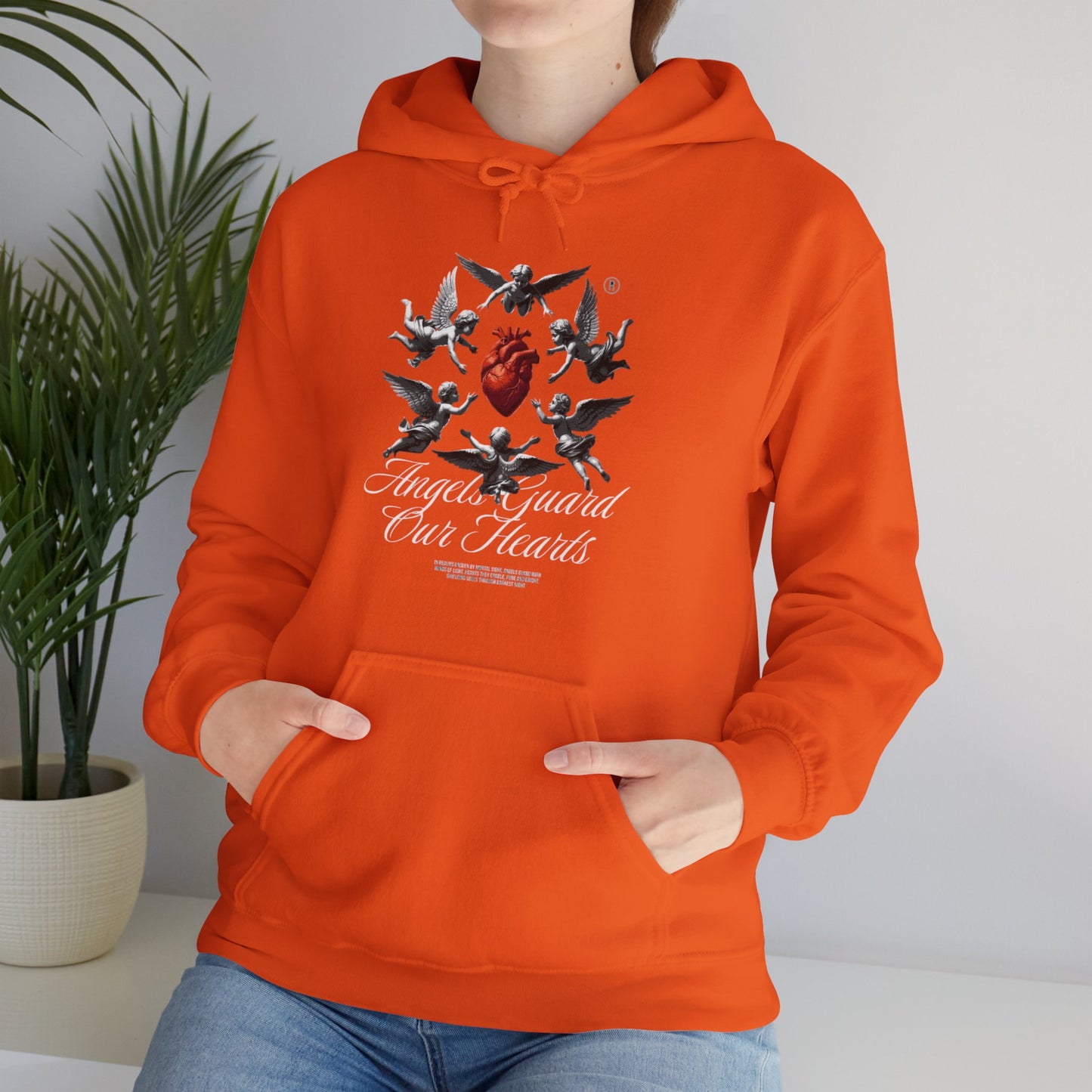 Artistic Heart Hoodie | Unisex Heavy Blend Sweatshirt