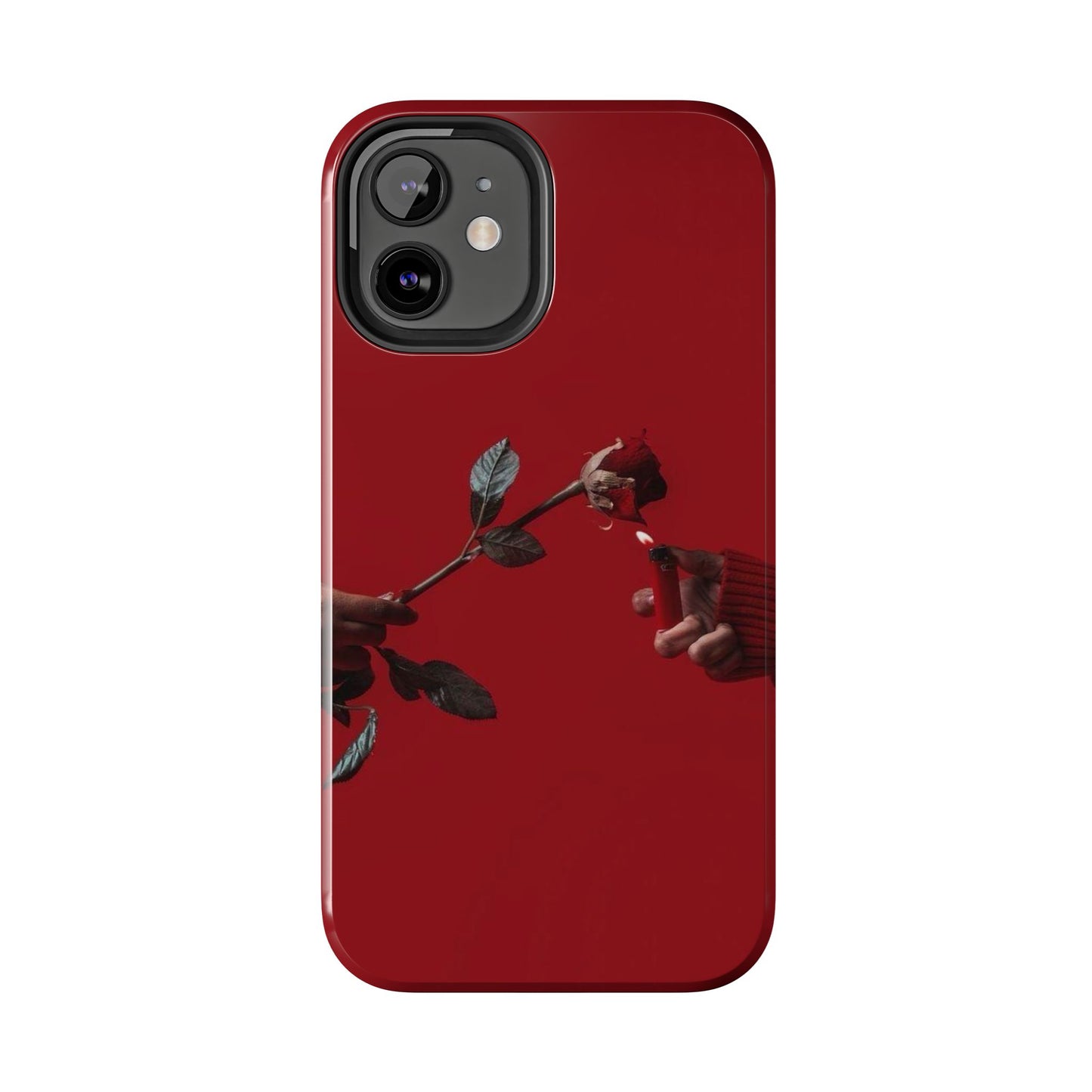 Phone Cases - Burning Roses Design Phone Case