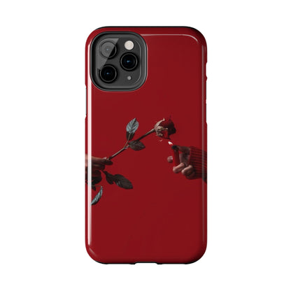 Phone Cases - Burning Roses Design Phone Case