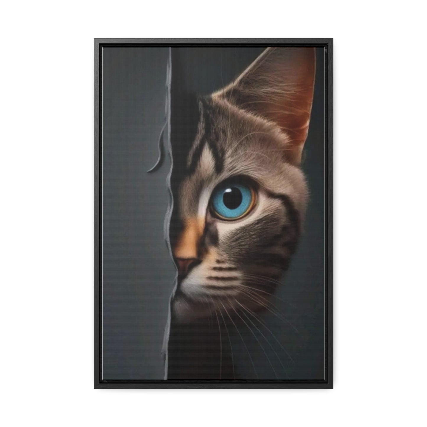 Cat Lovers Art Gallery Canvas Wraps, Vertical Frame