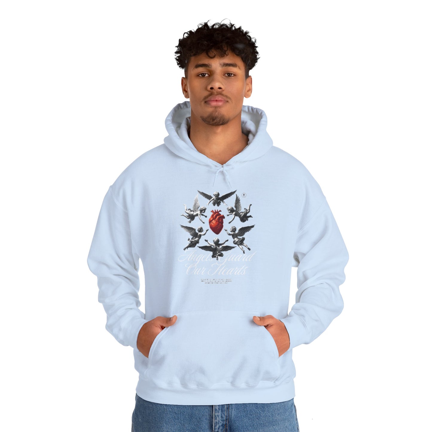 Artistic Heart Hoodie | Unisex Heavy Blend Sweatshirt