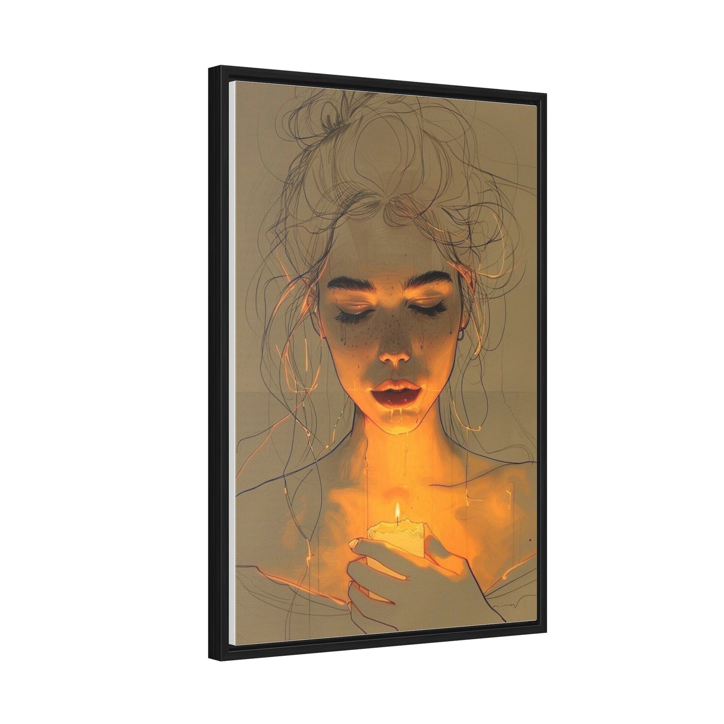 Gallery Canvas Wraps, Vertical Frame