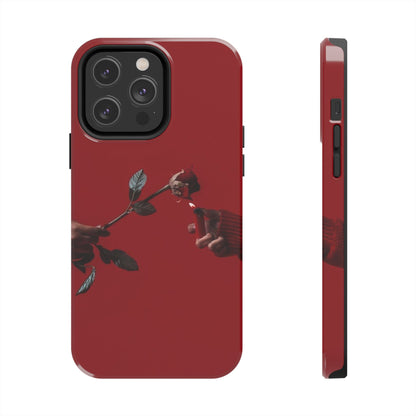 Phone Cases - Burning Roses Design Phone Case