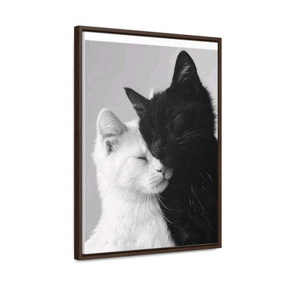 Cat Lovers Art Gallery Canvas Wraps, Vertical Frame