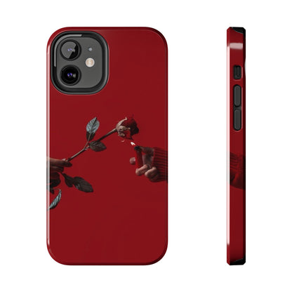 Phone Cases - Burning Roses Design Phone Case