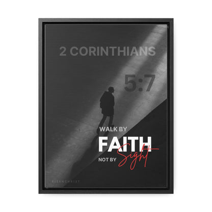 Vertical Frame Canvas Wrap - Bible Verse Gallery