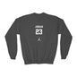 Cozy Crewneck Jordan 23 Jumpman Sweatshirt, Youth Hoodie for Basketball Athlete