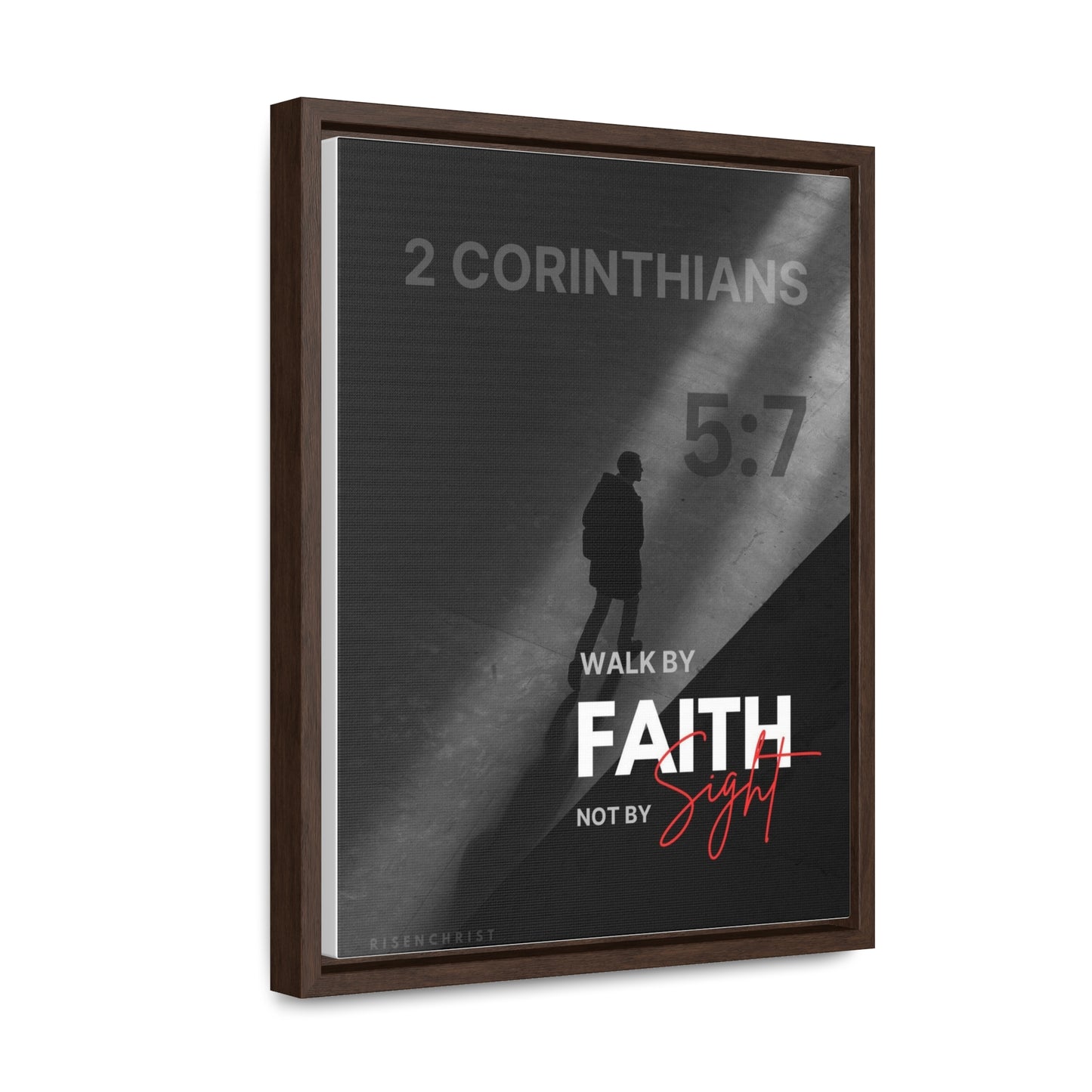 Vertical Frame Canvas Wrap - Bible Verse Gallery