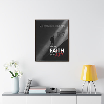 Vertical Frame Canvas Wrap - Bible Verse Gallery