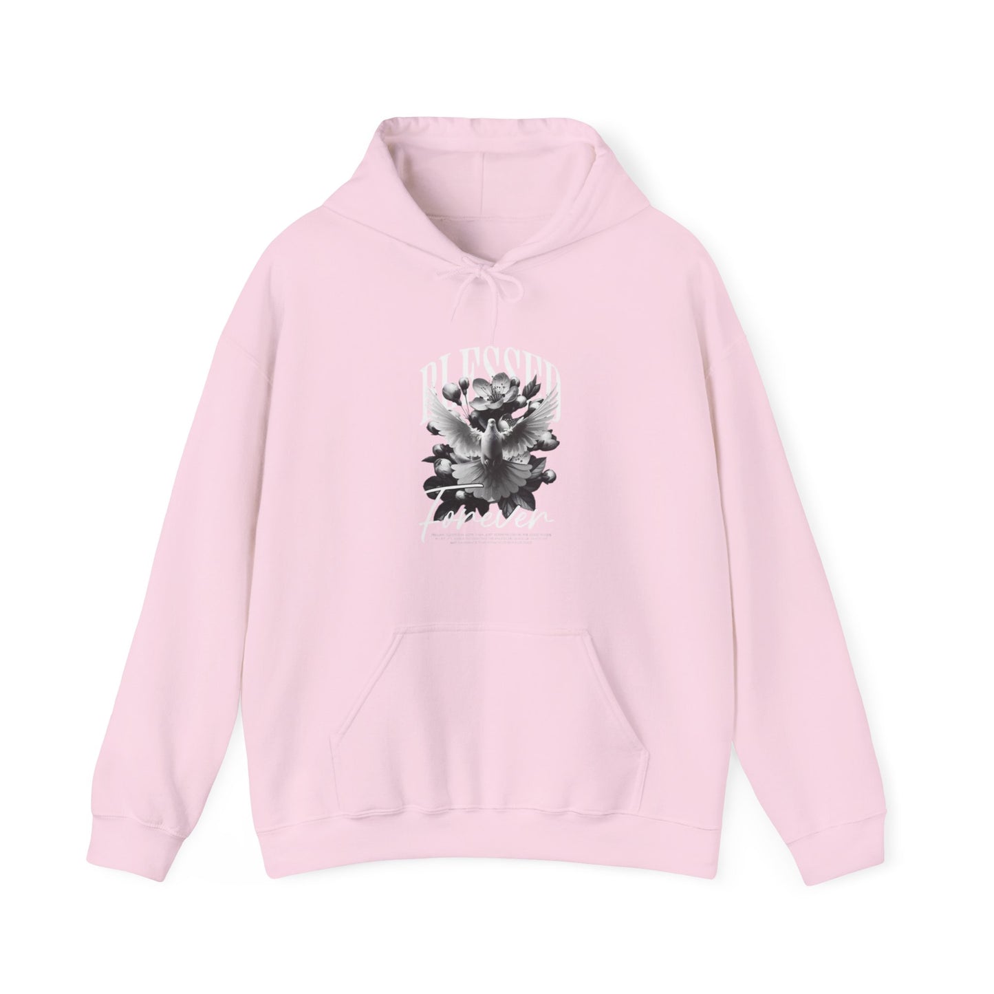 Artistic Unisex Hoodie with Floral Design