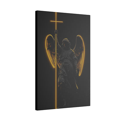 Angel of Light Canvas Art – Stretched Matte Wall Decor for Spiritual Spaces