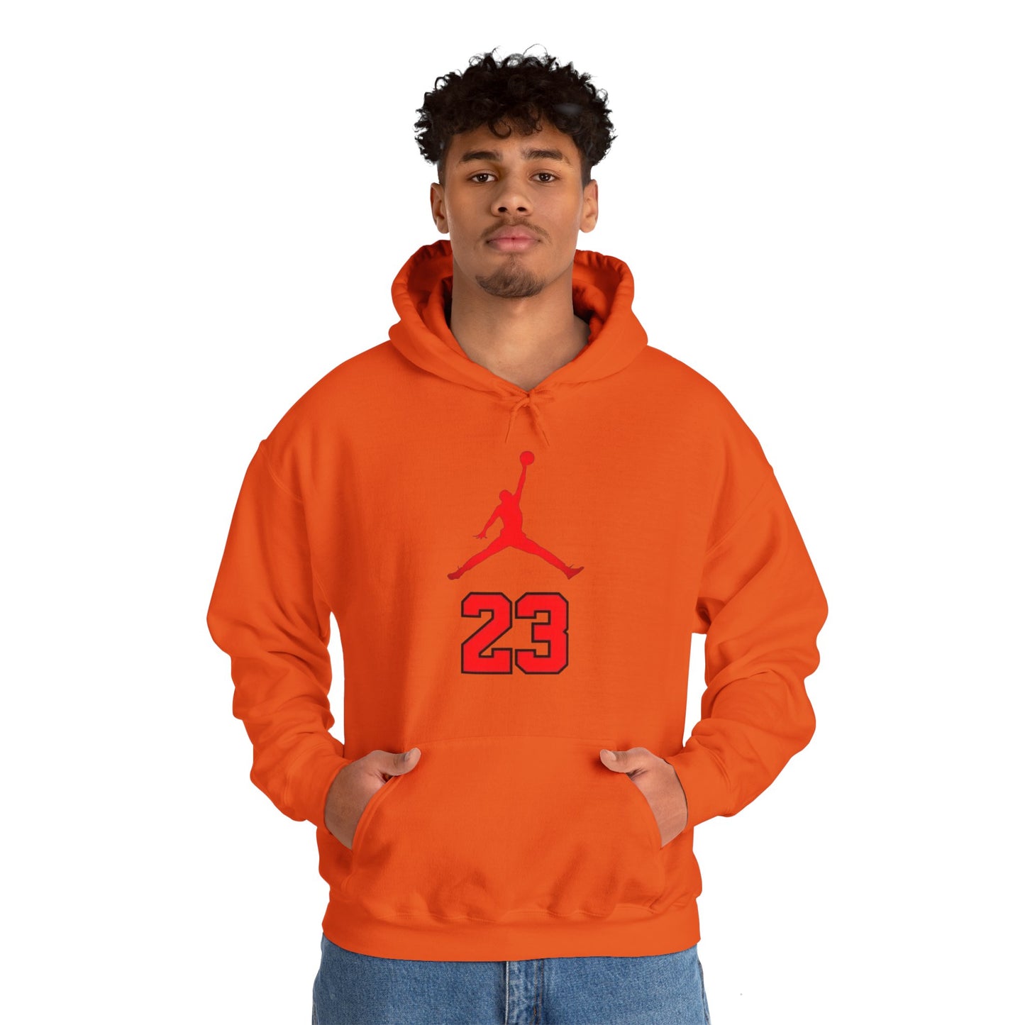 Unisex Heavy Blend™ Hooded Sweatshirt - Retro Slam Dunk 23