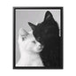 Cat Lovers Art Gallery Canvas Wraps, Vertical Frame