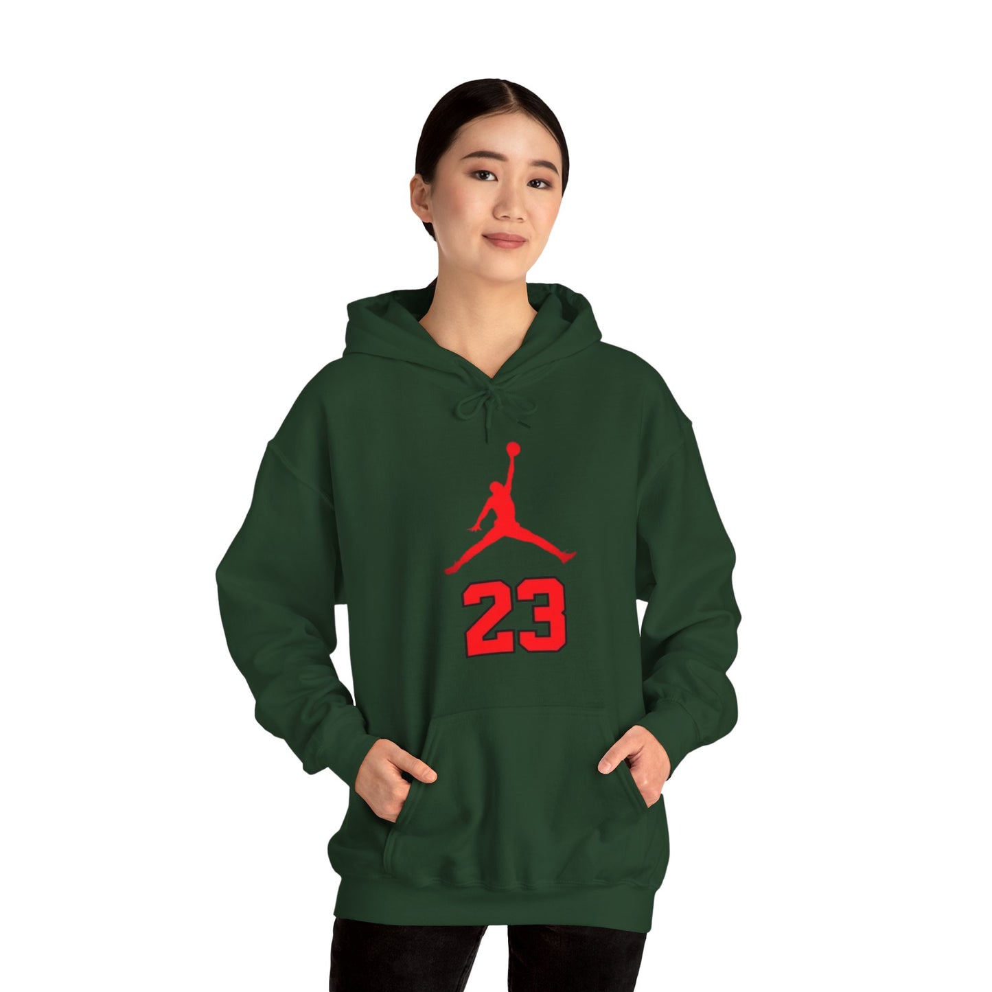 Unisex Heavy Blend™ Hooded Sweatshirt - Retro Slam Dunk 23