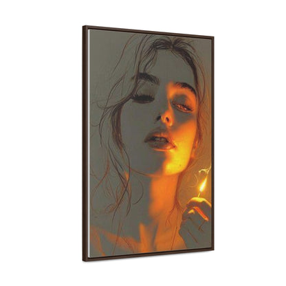 Aesthetic Gallery Canvas Wraps, Vertical Frame