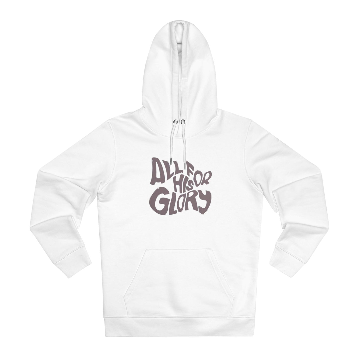 Cruiser Hoodie ALL FOR HIS GLORY Design