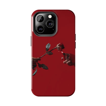 Phone Cases - Burning Roses Design Phone Case