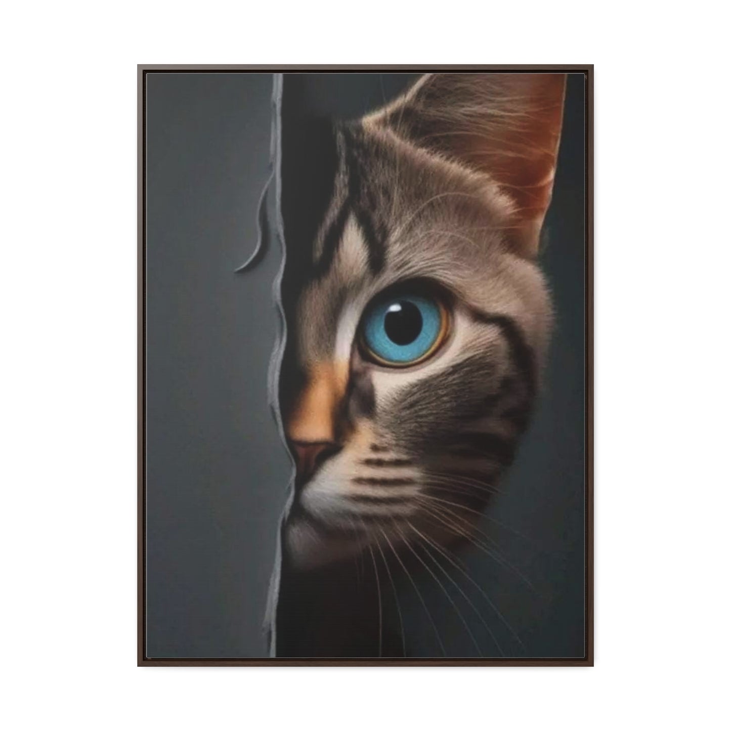 Cat Lovers Art Gallery Canvas Wraps, Vertical Frame