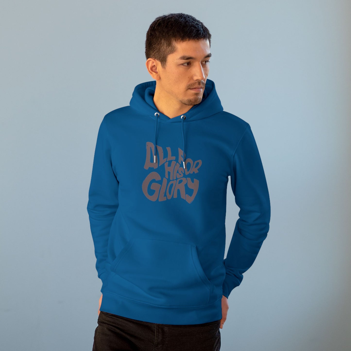 Cruiser Hoodie ALL FOR HIS GLORY Design