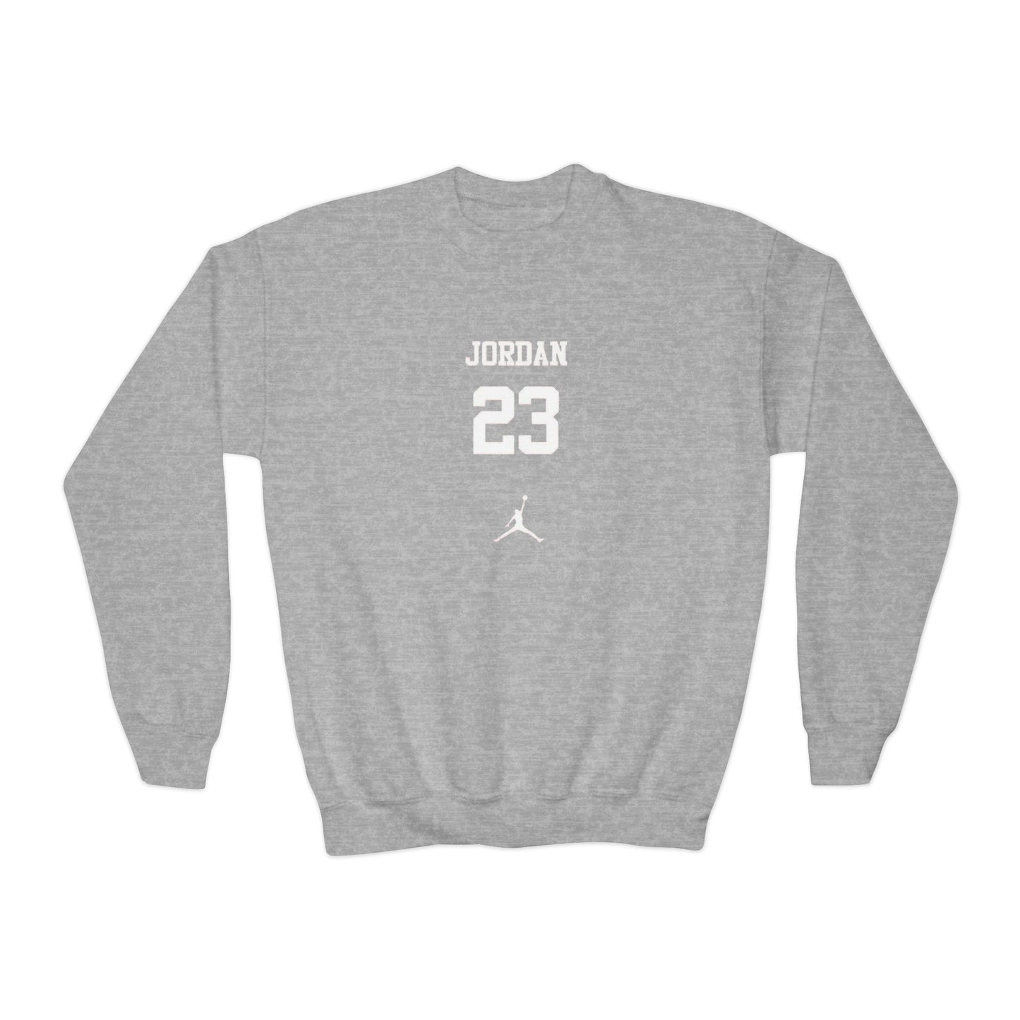 Cozy Crewneck Jordan 23 Jumpman Sweatshirt, Youth Hoodie for Basketball Athlete