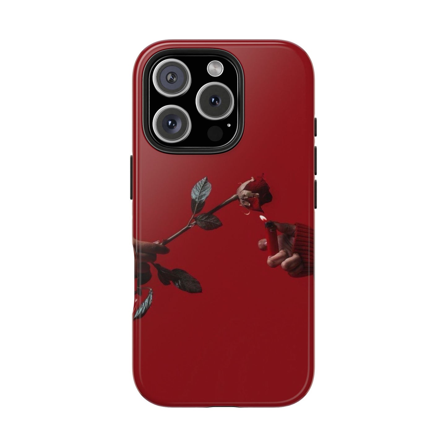 Phone Cases - Burning Roses Design Phone Case