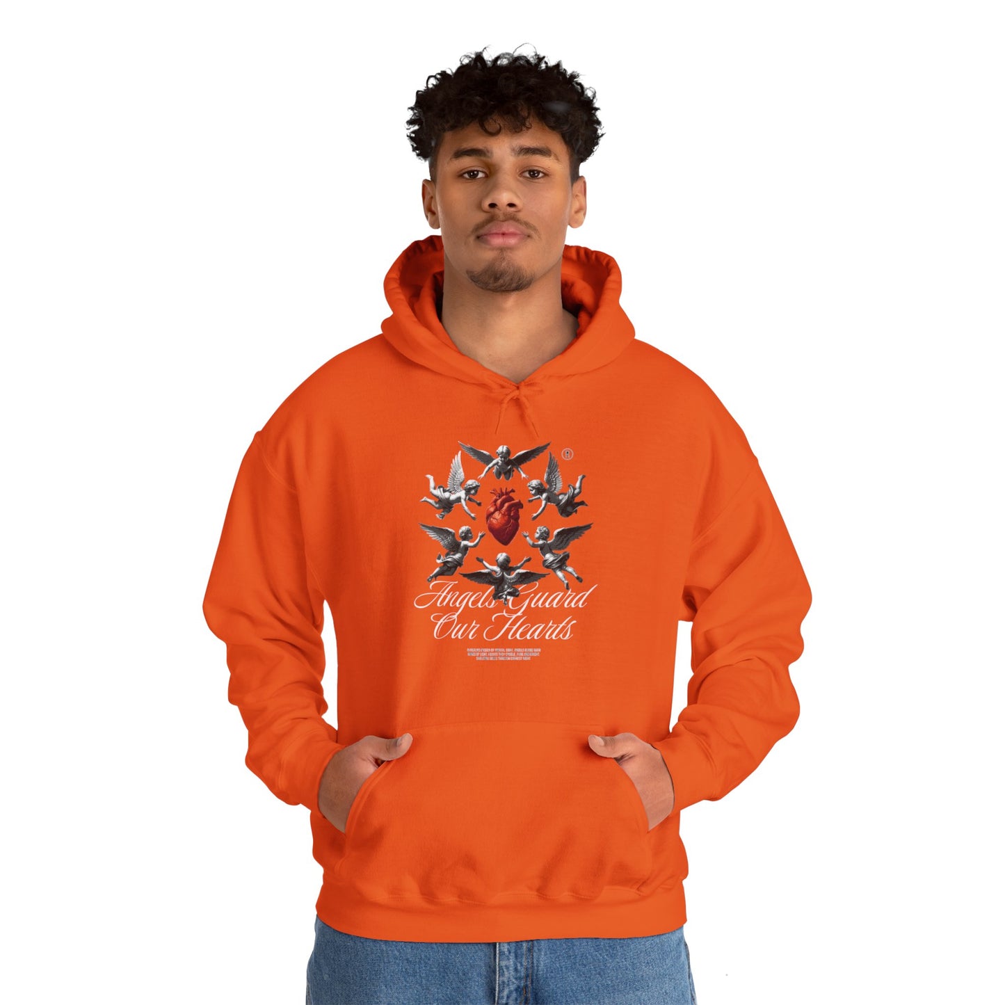 Artistic Heart Hoodie | Unisex Heavy Blend Sweatshirt