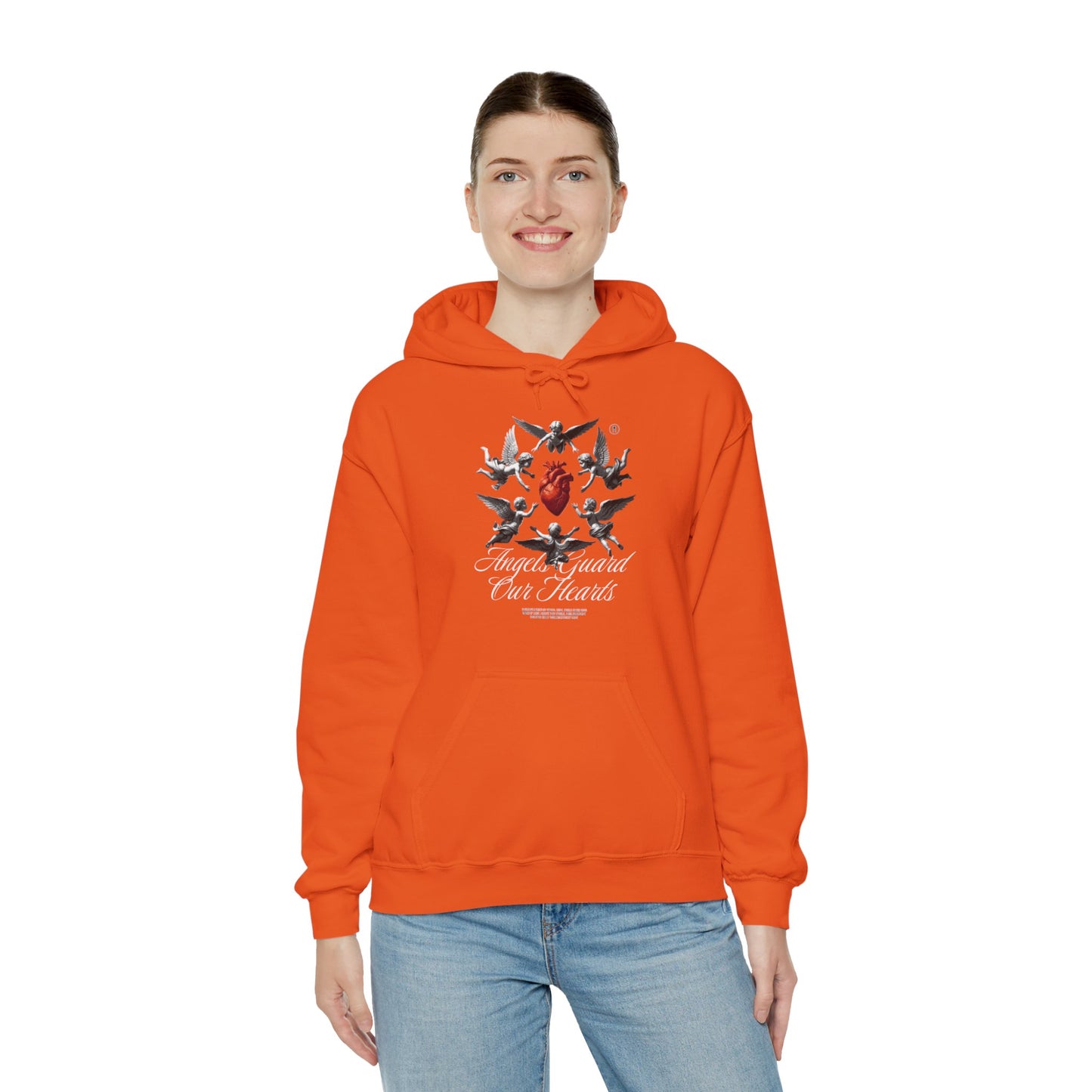 Artistic Heart Hoodie | Unisex Heavy Blend Sweatshirt