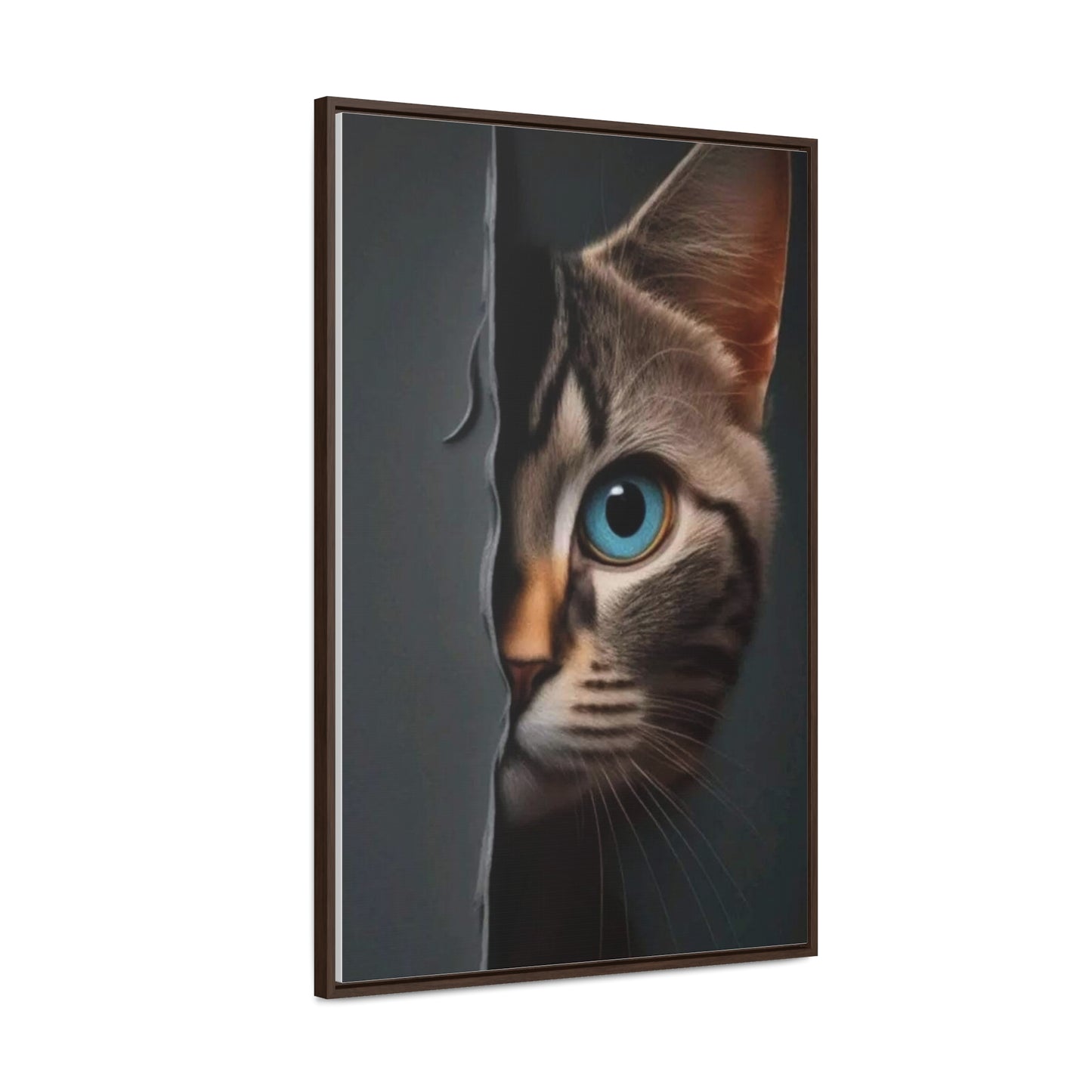 Cat Lovers Art Gallery Canvas Wraps, Vertical Frame