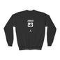 Cozy Crewneck Jordan 23 Jumpman Sweatshirt, Youth Hoodie for Basketball Athlete