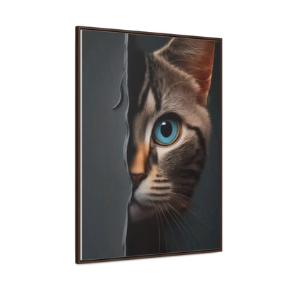 Cat Lovers Art Gallery Canvas Wraps, Vertical Frame