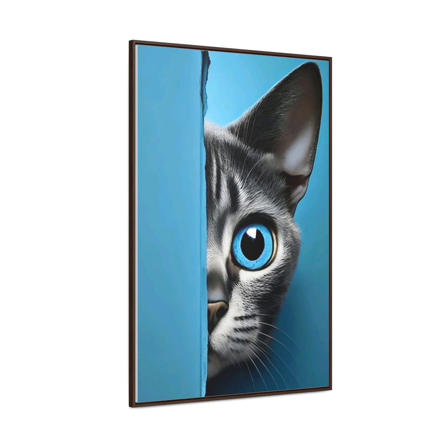 Art Cat Gallery Canvas Vertical Frame