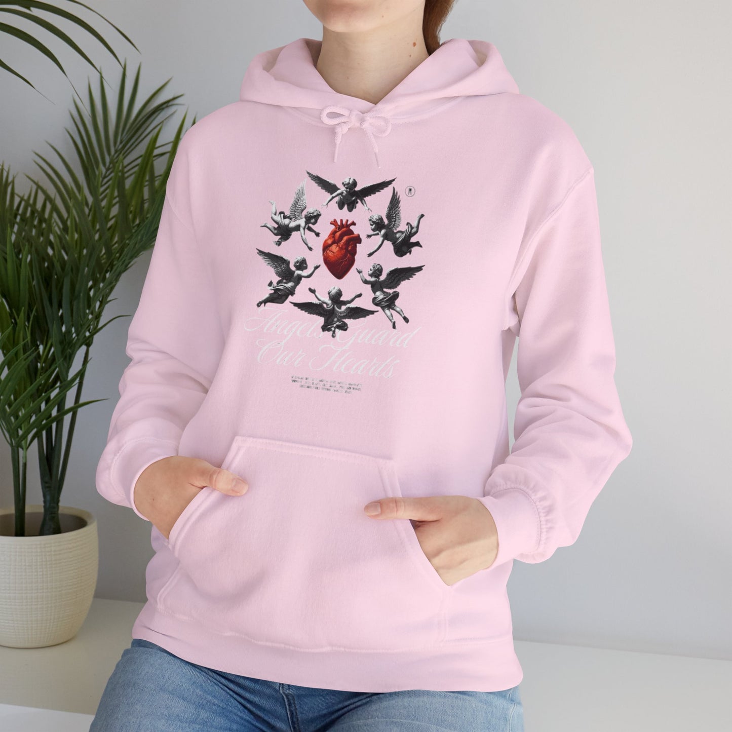 Artistic Heart Hoodie | Unisex Heavy Blend Sweatshirt