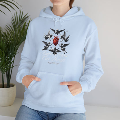 Artistic Heart Hoodie | Unisex Heavy Blend Sweatshirt