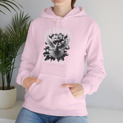 Vintage Floral Graphic Unisex Hooded Sweatshirt