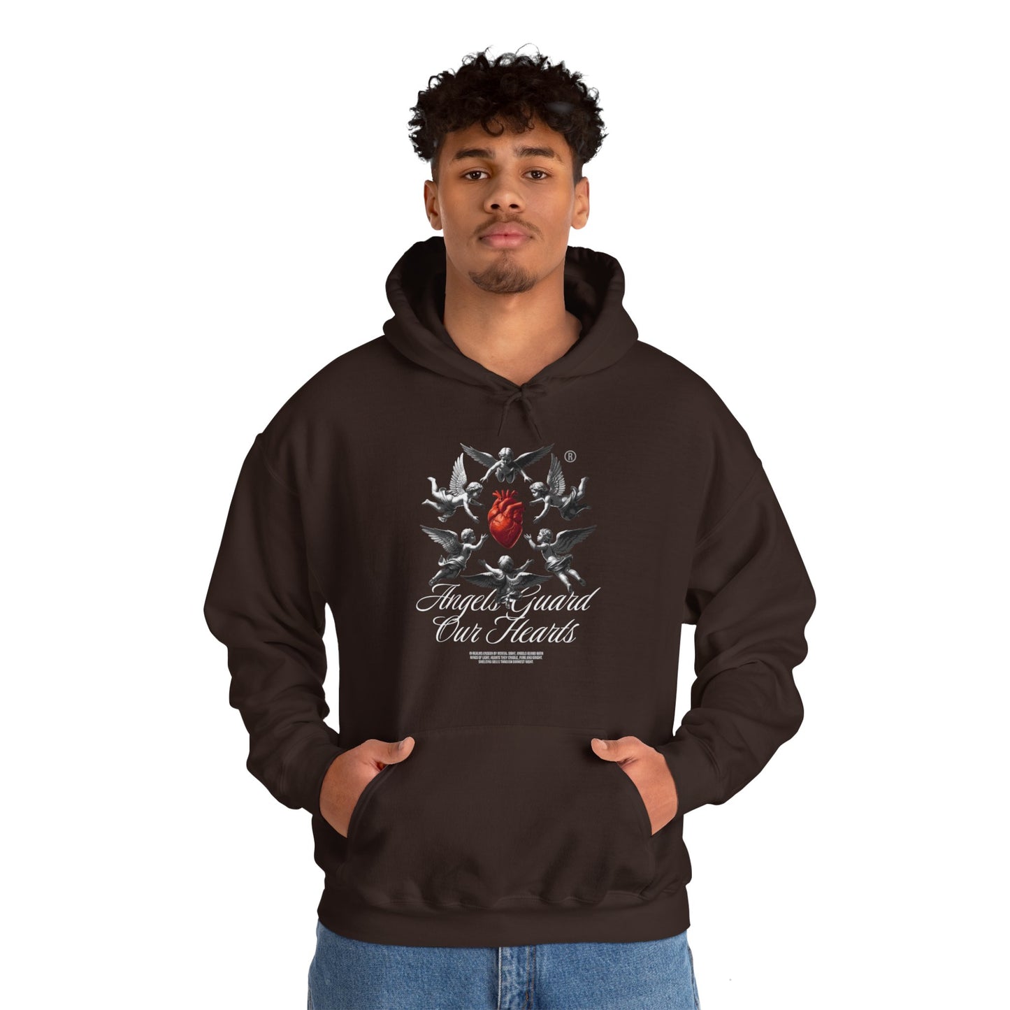 Artistic Heart Hoodie | Unisex Heavy Blend Sweatshirt