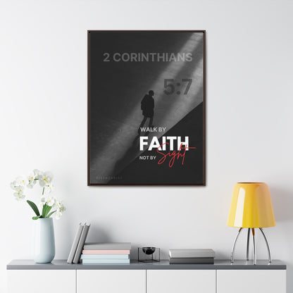 Vertical Frame Canvas Wrap - Bible Verse Gallery