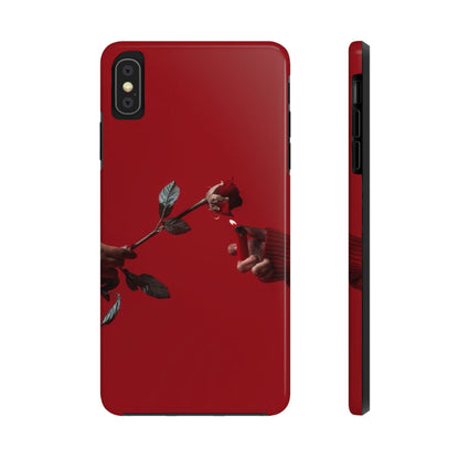 Phone Cases - Burning Roses Design Phone Case