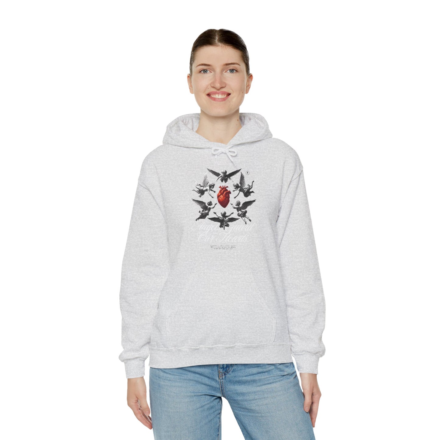 Artistic Heart Hoodie | Unisex Heavy Blend Sweatshirt