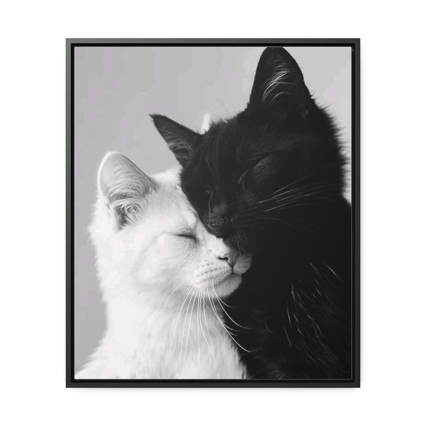 Cat Lovers Art Gallery Canvas Wraps, Vertical Frame