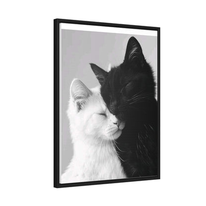 Cat Lovers Art Gallery Canvas Wraps, Vertical Frame