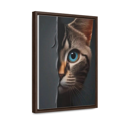 Cat Lovers Art Gallery Canvas Wraps, Vertical Frame