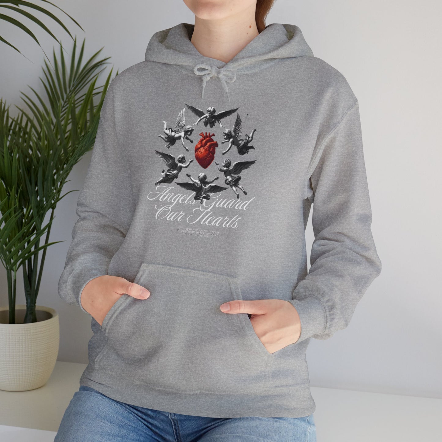 Artistic Heart Hoodie | Unisex Heavy Blend Sweatshirt