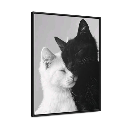 Cat Lovers Art Gallery Canvas Wraps, Vertical Frame